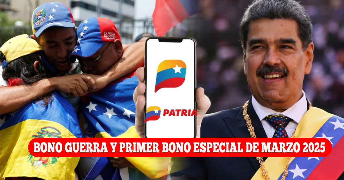 Bono de Guerra y Primer Bono Especial de HOY, 15 de marzo: CRONOGRAMA de pago oficial, montos confirmados y cómo activar