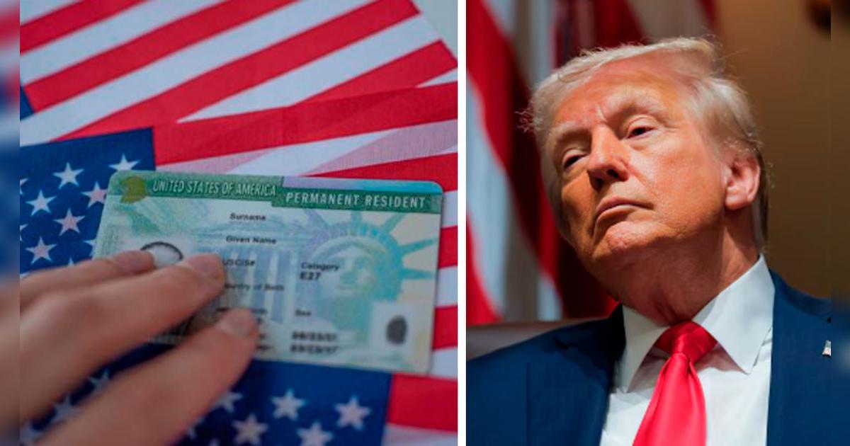¡Fin a la green card para este país! Trump SUSPENDE solicitudes para la residencia legal