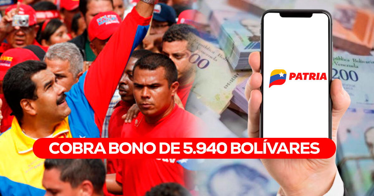 Buenas noticias para trabajadores públicos: Cobra bono de 5.940 bolívares en marzo 2025 vía Patria
