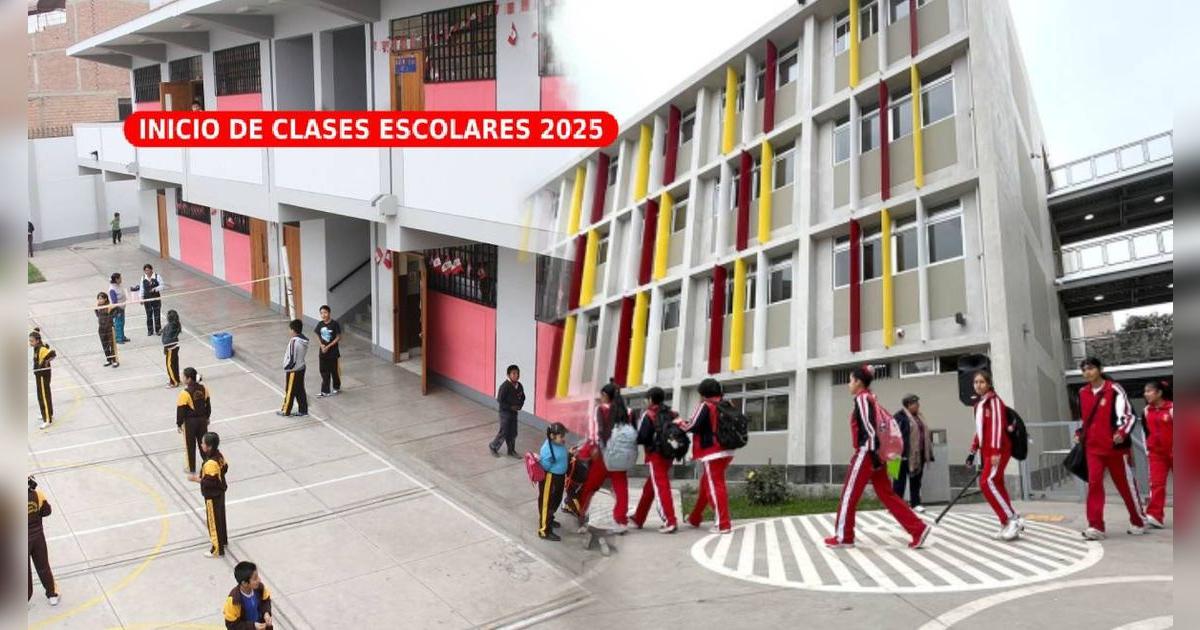 Inicio del año escolar 2025 se REPROGRAMÓ en estas regiones: ¿Qué colegios suspendieron sus clases y por qué?
