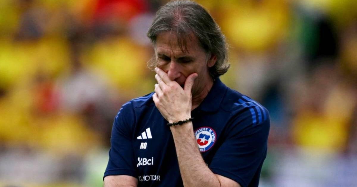 ¡Lo sufre Ricardo Gareca! Referente de Chile sería dura baja en plenas Eliminatorias 2026
