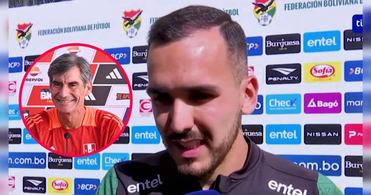 Futbolista de Bolivia dio rotunda respuesta sobre debut de Óscar Ibáñez: 