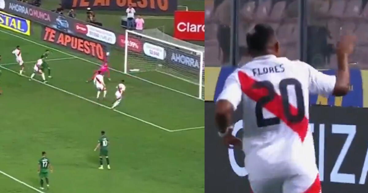 Edison Flores fusiló a Viscarra y anotó el 3-1 de Perú sobre Bolivia para salir del fondo