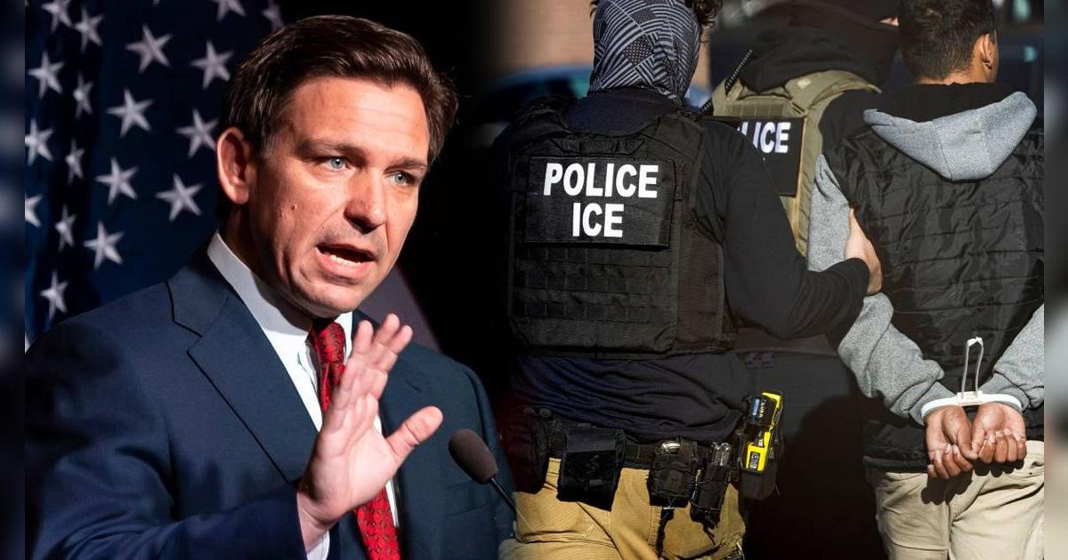 ATENCIÓN, inmigrantes: DeSantis presiona con NUEVA AMENAZA a gobiernos locales de Florida para que cooperen con ICE