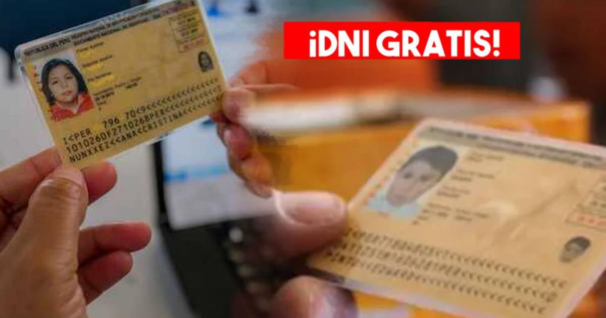 ¡Atención, padres! DNI gratis para MENORES todo el 2025: VERIFICA requisitos y cómo acceder