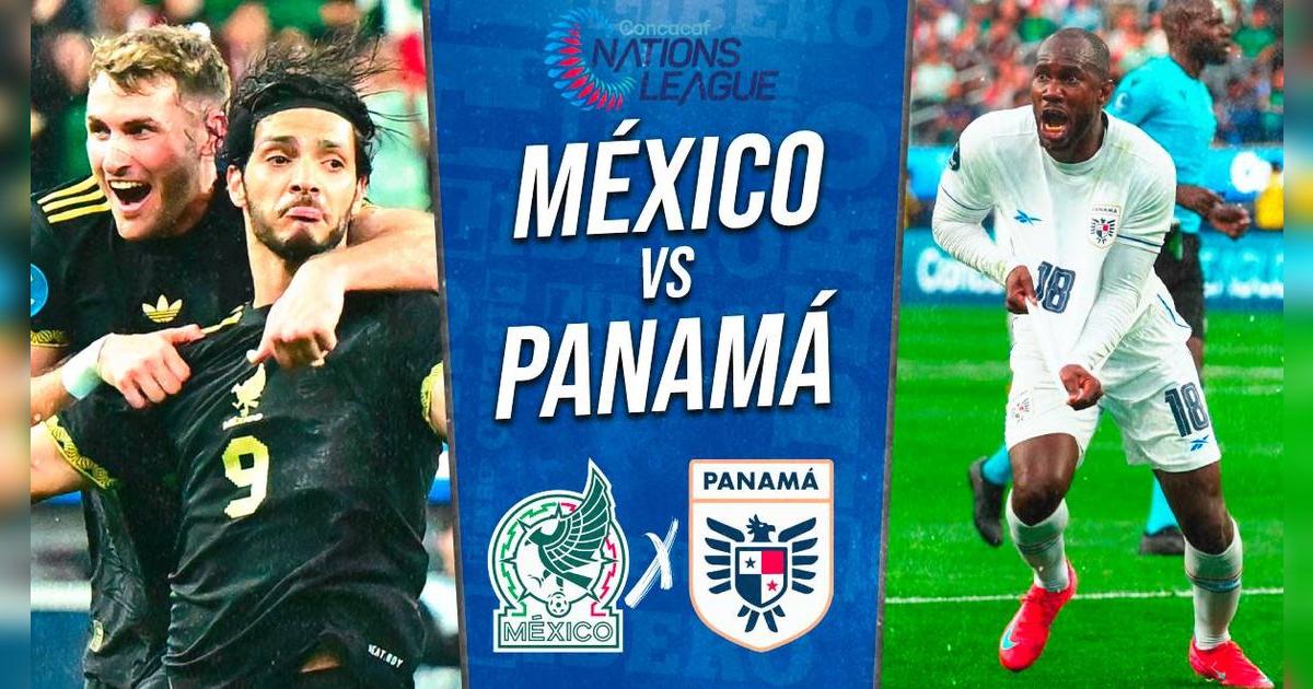 México vs. Panamá EN VIVO por Liga de Naciones Concacaf: cuándo juegan, hora y canal