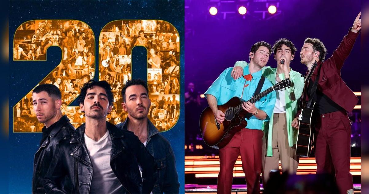 Los Jonas Brothers celebran 20 años con una gira histórica por Estados Unidos: ¿Qué ciudades visitarán?