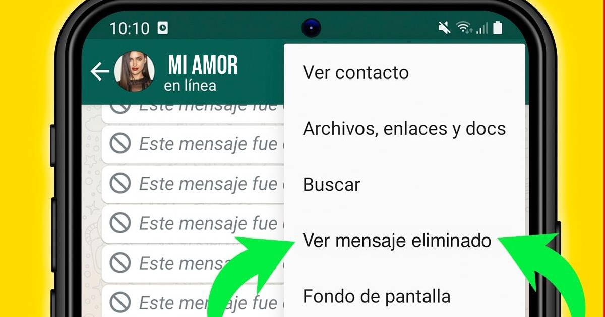 Así podrás recuperar mensajes que fueron eliminados del chat de WhatsApp para que no sepas qué decían