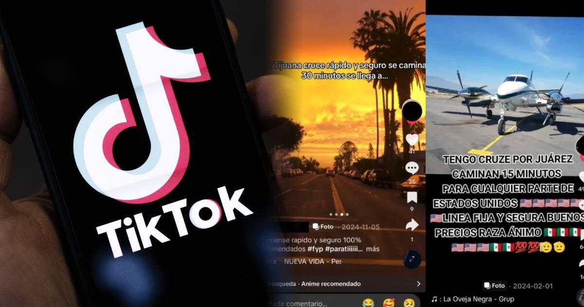 ¡Ten cuidado! 'Coyotes' usan TikTok para atraer a migrantes que buscan cruzar a EE.UU.