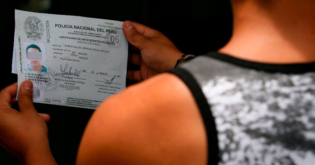 Certificado de antecedentes policiales: revisa cómo obtener el documento de forma sencilla vía Internet