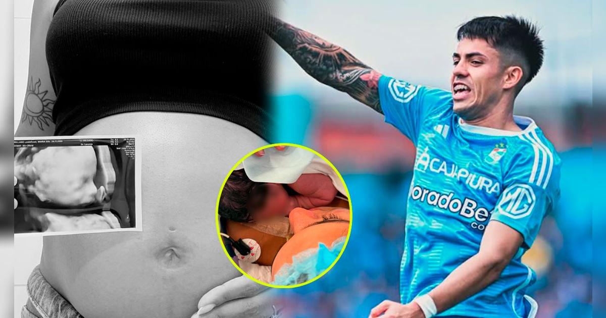 Santiago González, jugador de Sporting Cristal, se convierte en padre por primera vez: 