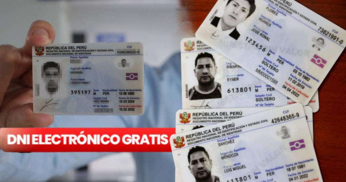 Campaña de DNI gratis, 27 de marzo: consulta dónde y a qué hora se realizarán los trámites sin costo