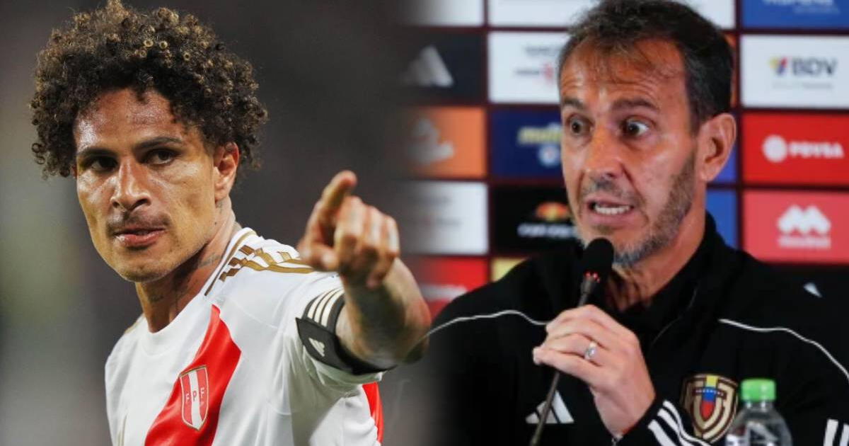 DT de Venezuela dio llamativo comentario sobre Paolo Guerrero: 