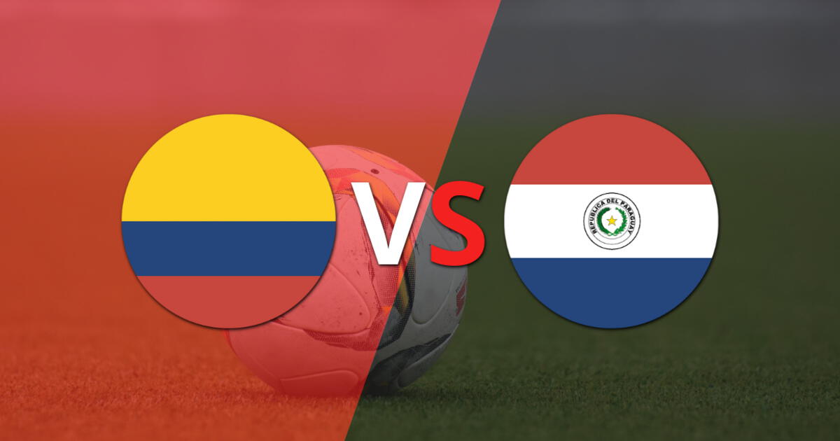 Victoria parcial 2 a 0 de Colombia sobre Paraguay