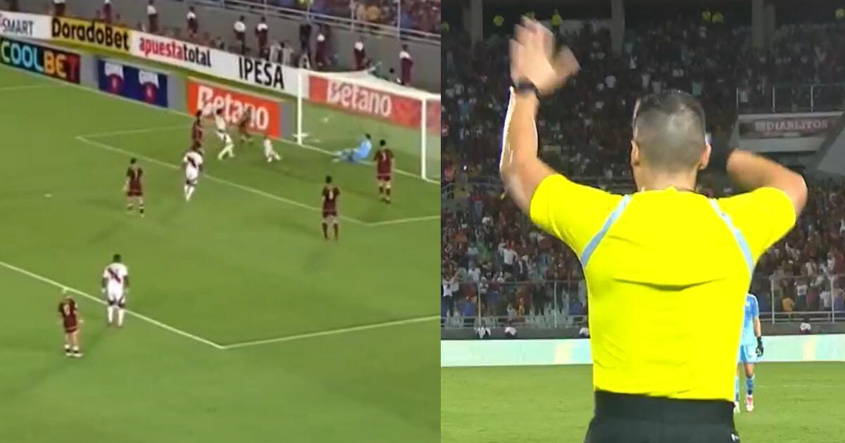 El controversial gol anulado a Bryan Reyna que pudo ser el empate ante Venezuela 