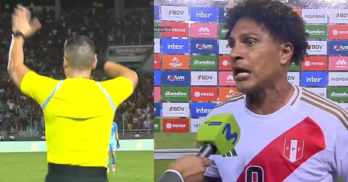 Paolo Guerrero explotó contra polémico arbitraje chileno en Venezuela: 