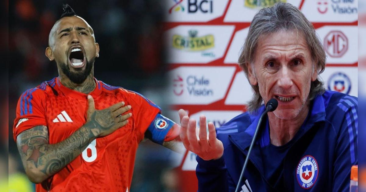 El contundente comentario de Arturo Vidal sobre la continuidad de Ricardo Gareca al mando de Chile