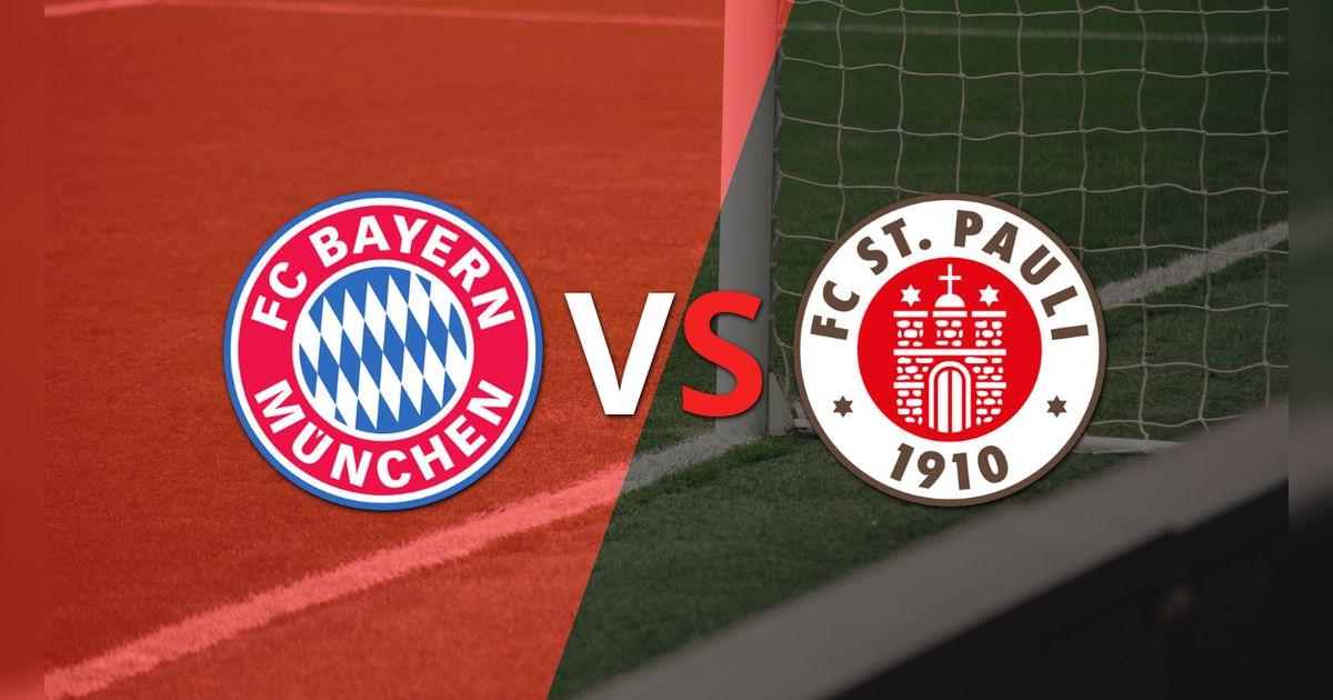 Bayern Múnich va en busca del triunfo ante FC St. Pauli para mantenerse en la cima