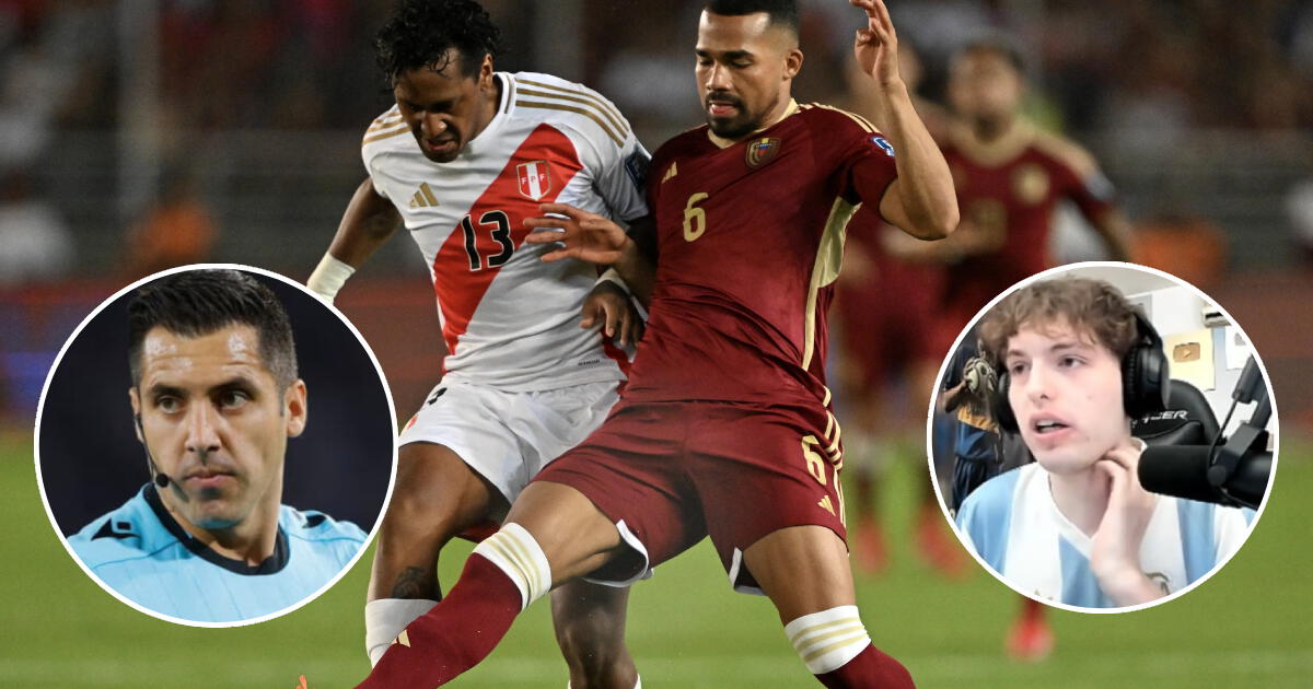 Davoo defiende a Perú tras polémico arbitraje ante Venezuela: 