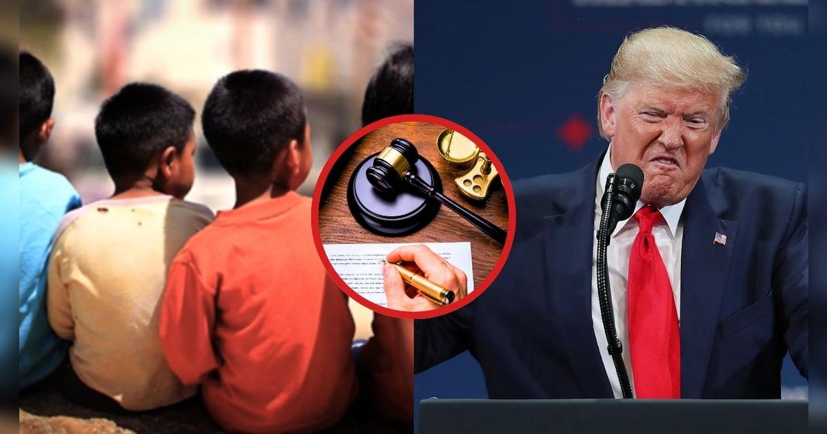 ¡Insólito! Más de 30.000 inmigrantes menores de edad dejarán de contar con ayuda legal gracias a medida de Donald Trump