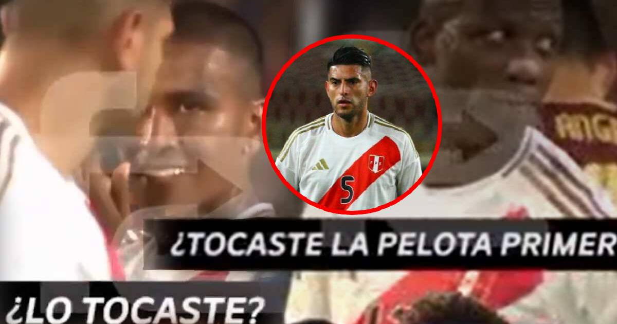 ¡Inédito! Revelan qué le dijeron Aquino y Advíncula a Zambrano tras penal para Venezuela 