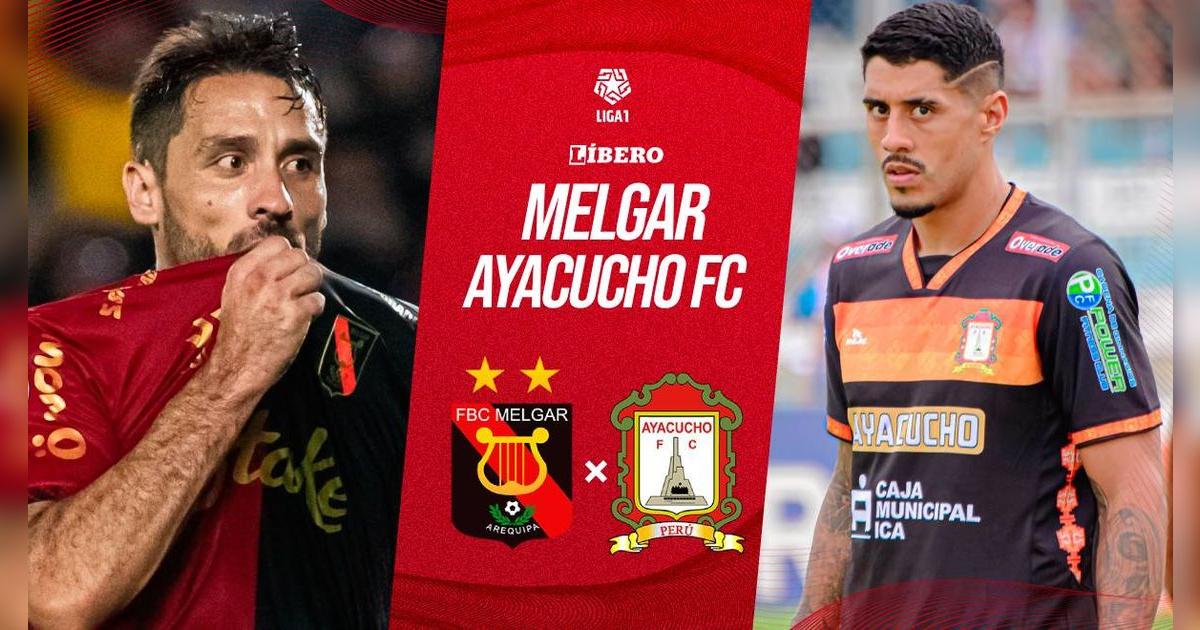 Melgar vs. Ayacucho FC EN VIVO por Liga 1 2025: Horarios, pronósticos y canales de TV