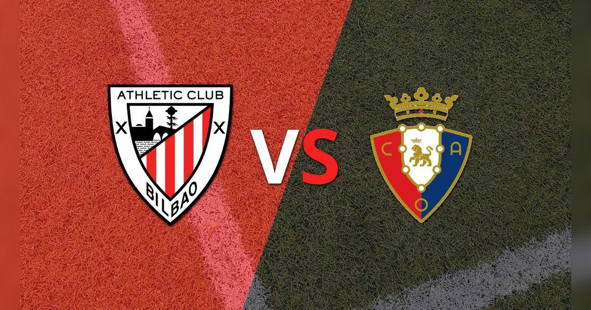 Athletic Bilbao y Osasuna se miden por la fecha 29
