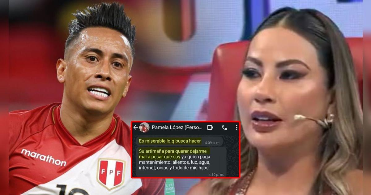 Pamela López denuncia a Christian Cueva por exigir ver cámaras de su casa tras 'ampay' con salsero