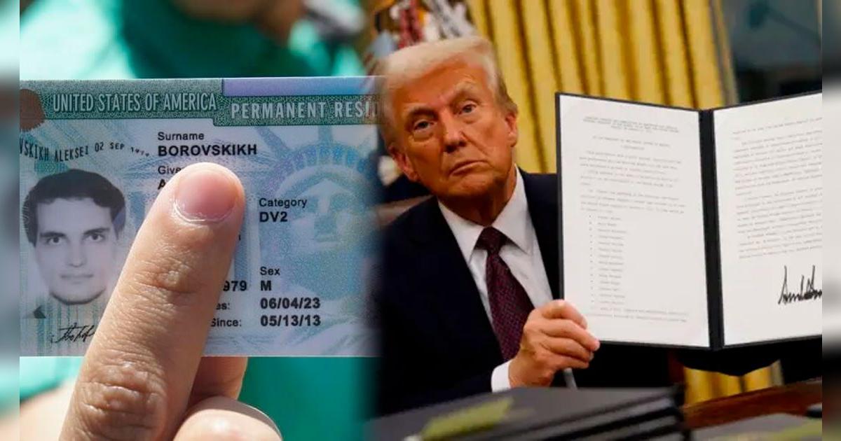 ¡ALERTA! Donald Trump SUSPENDE temporalmente solicitudes de Green Card para ESTOS inmigrantes