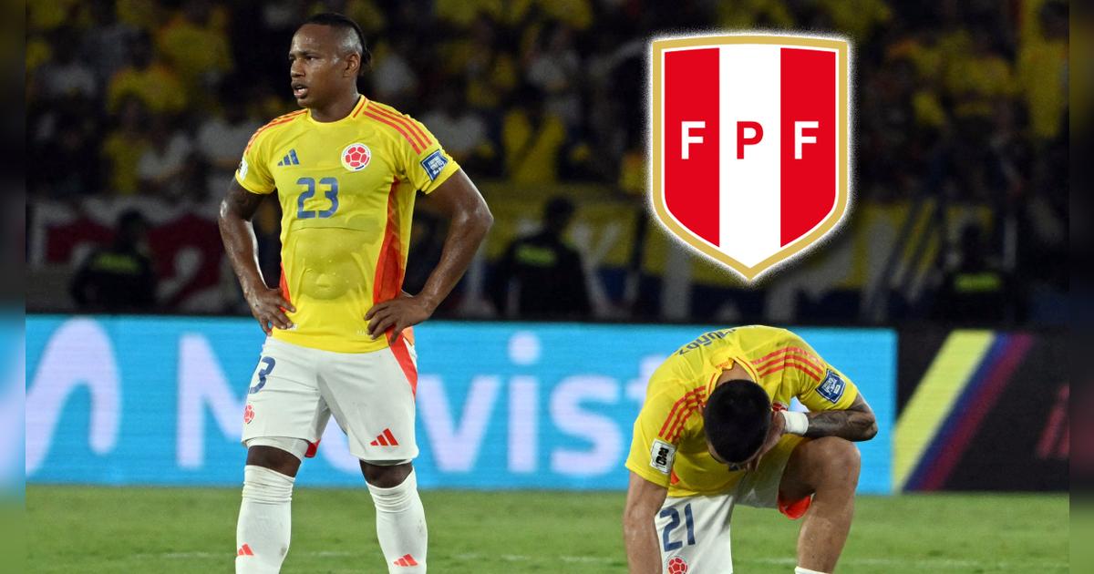 Figura de Colombia se perderá el partido ante la selección peruana por Eliminatorias