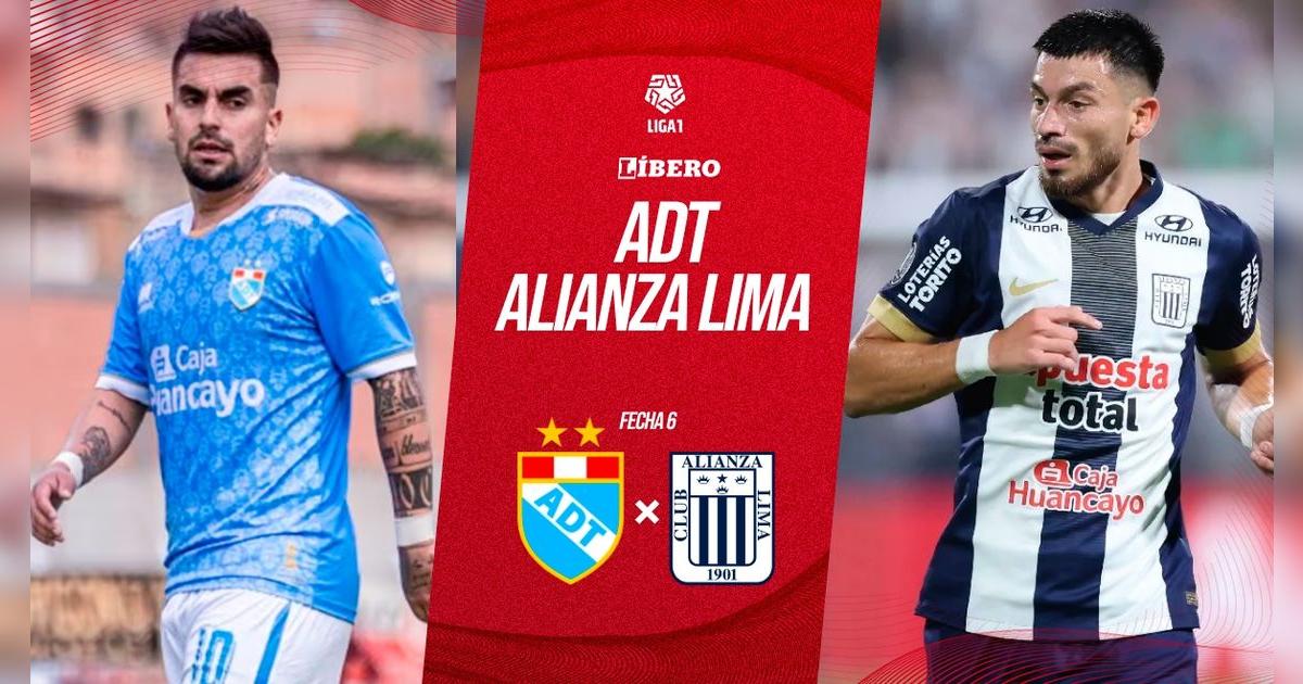 Alianza Lima vs. ADT EN VIVO por Liga 1: pronósticos, horarios y canales