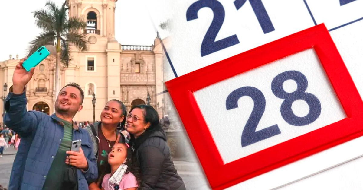 28 de marzo DÍA NO LABORABLE: ¿Qué peruanos son los beneficiarios con el primer fin de semana largo?