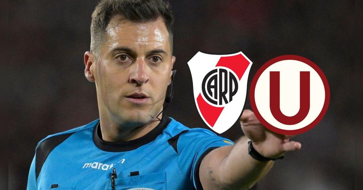 Confirmaron a los árbitros del partido entre Universitario y River Plate por Copa Libertadores