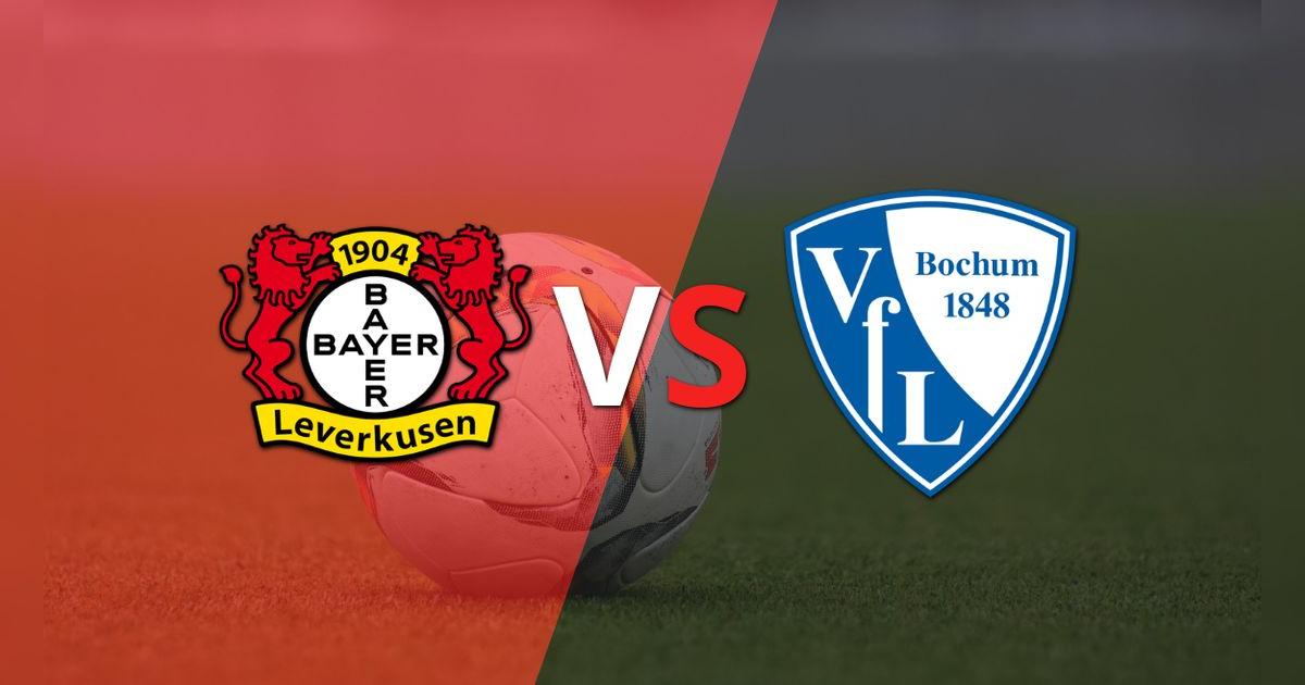 Bayer Leverkusen se impone ante Bochum con un marcador 1-0 en el estadio BayArena