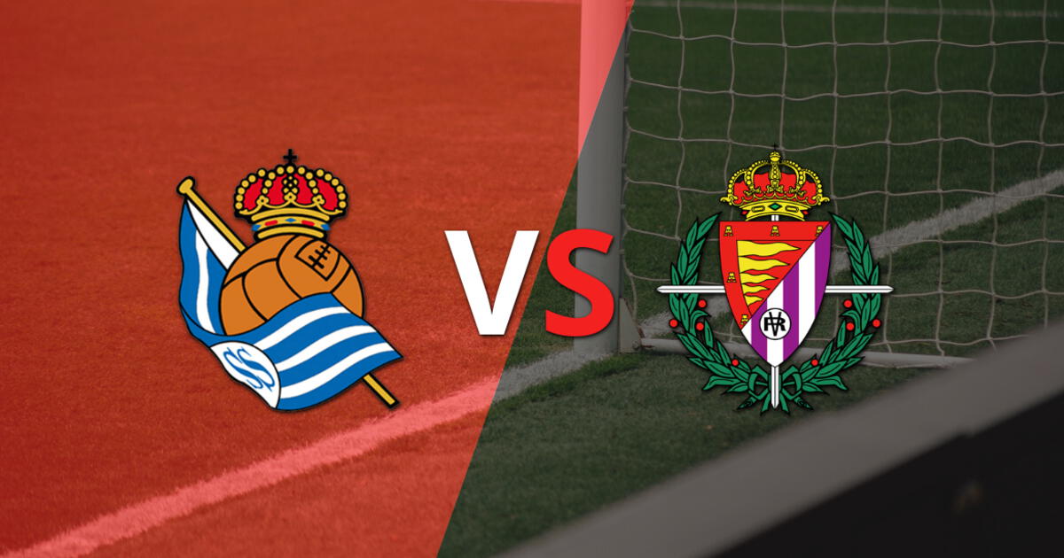Termina la primera parte con triunfo de Real Sociedad sobre Valladolid