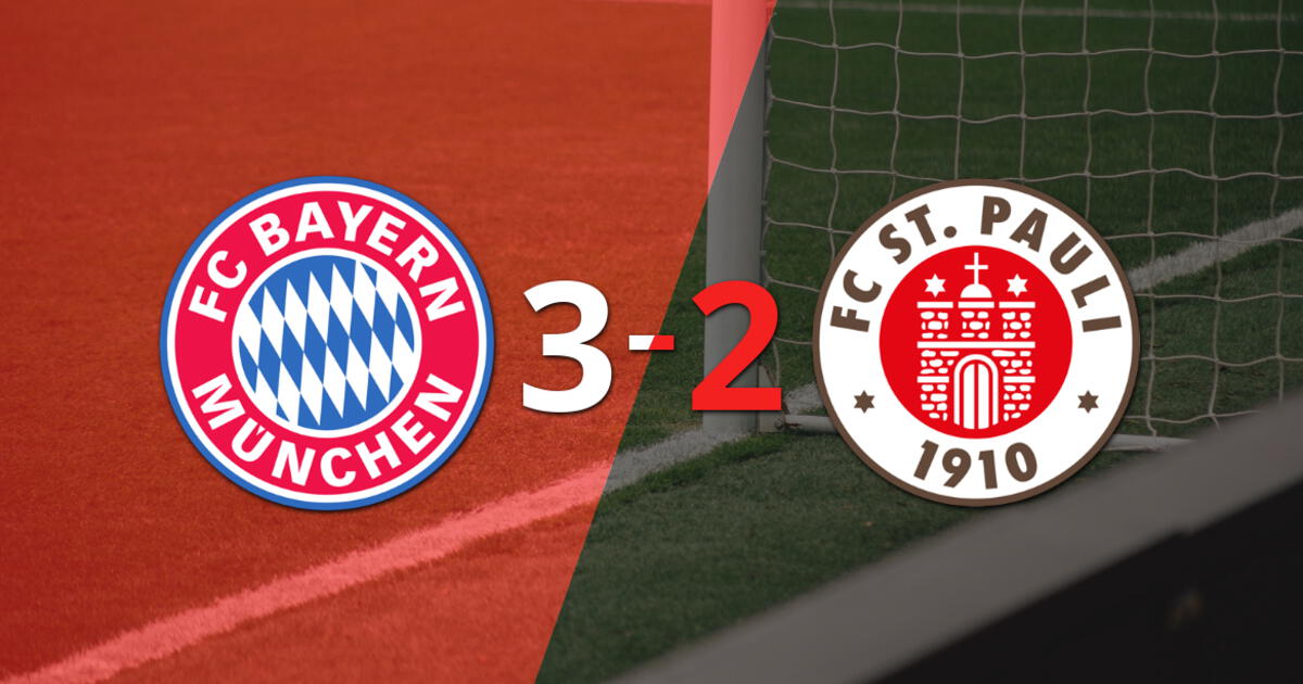 Leroy Sane ayudó con doblete a Bayern Múnich en victoria frente a FC St. Pauli