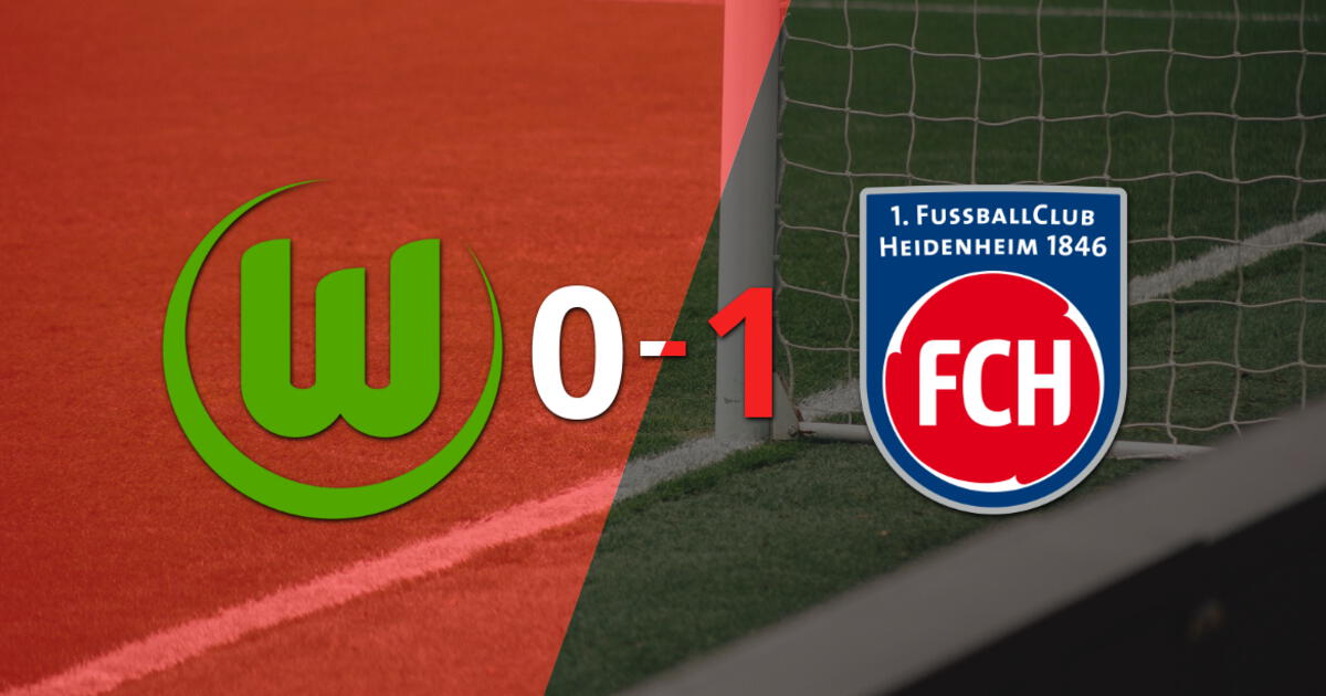 Marvin Pieringer le dio la victoria a Heidenheim ante Wolfsburgo con su gol de penal