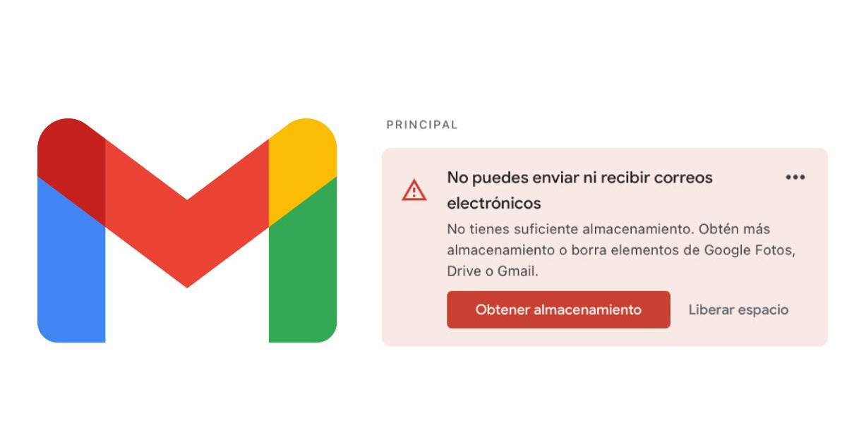 ¿Te quedaste sin espacio en tu cuenta gratuita de Gmail? Así podrás liberar almacenamiento sin pagar nada