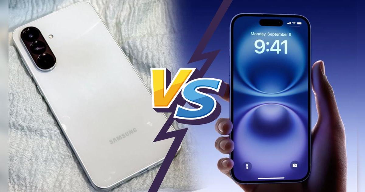 Quieres comprar el iPhone 16, pero tienes dudas: el Samsung A56 se le parece y cuesta menos, ¿Cuál es mejor?