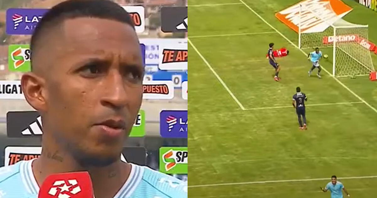 Jhonny Vidales calificó a Alianza Lima de Gorosito tras anotarle en goleada 3-0 ¿Qué dijo?