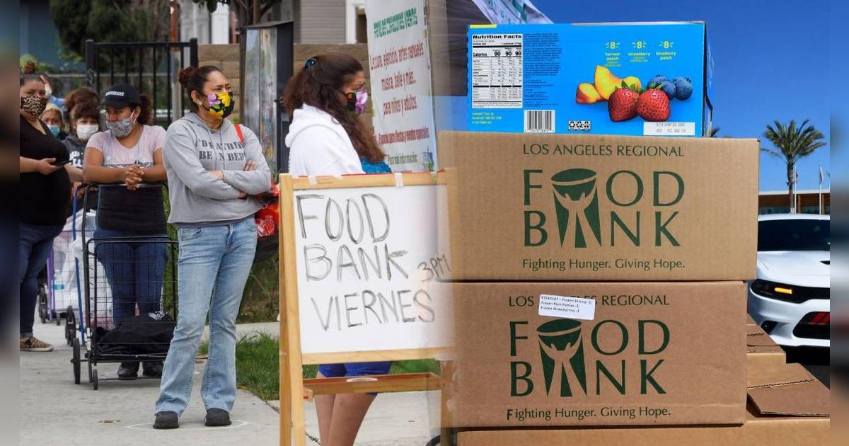 EMERGENCIA para familias vulnerables: Trump cancela entregas de bancos de alimentos del estado más poblado de EE. UU.