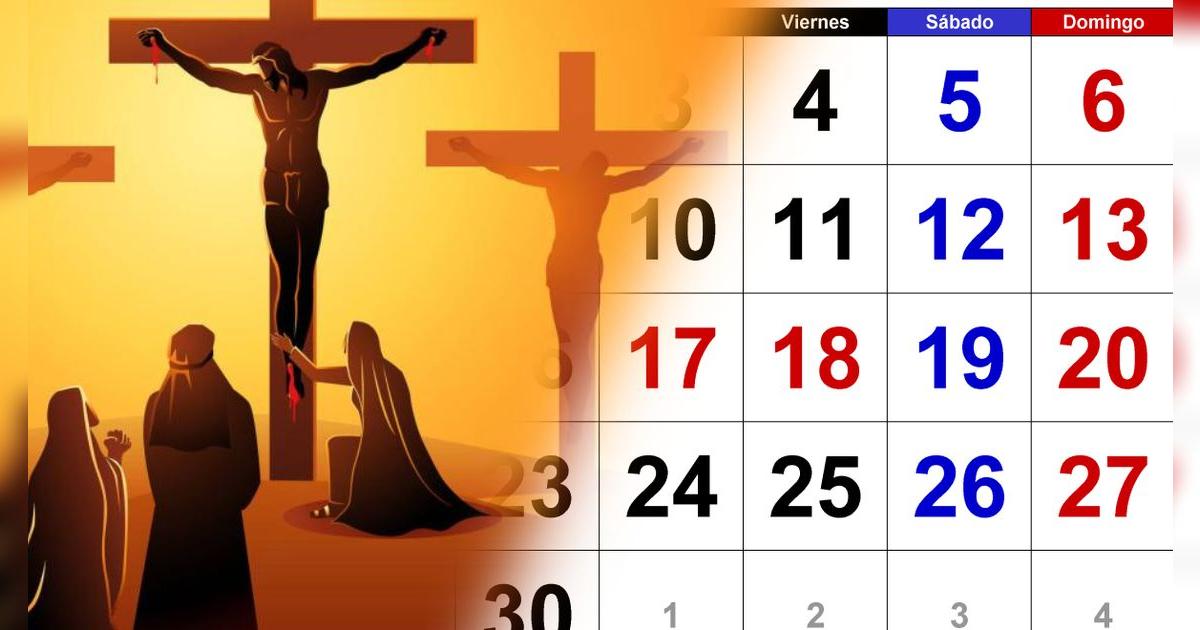 ¿El sábado y domingo de Semana Santa son feriados en Perú? Aquí la respuesta oficial