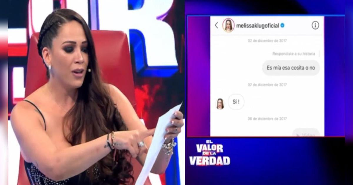 Melissa Klug confiesa que Cueva sí la coqueteó y da detalles sobre el mensaje de la 