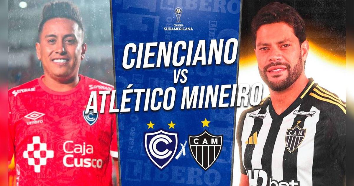 Cienciano vs Atlético Mineiro EN VIVO por Copa Sudamericana 2025: Fecha, hora y canal de TV