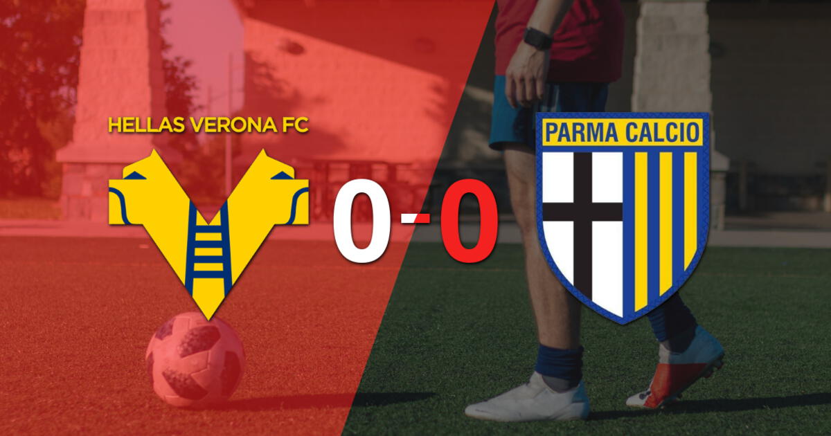 Sin muchas emociones, Hellas Verona y Parma empataron 0-0