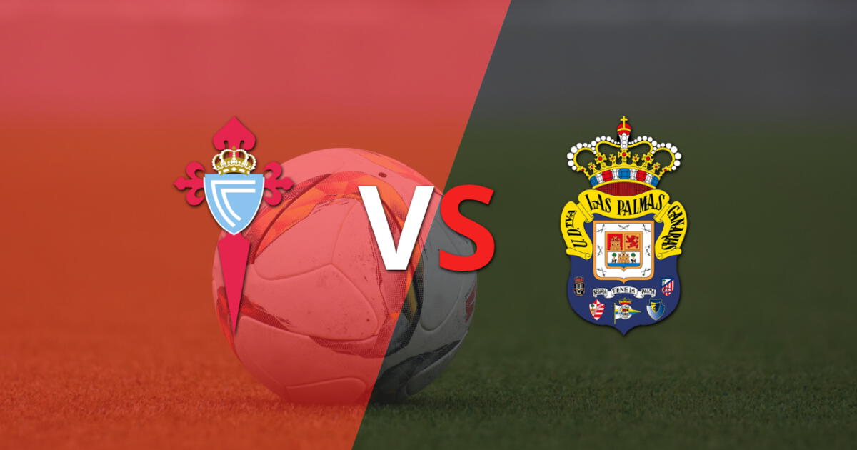 Victoria parcial de Celta al finalizar el primer tiempo