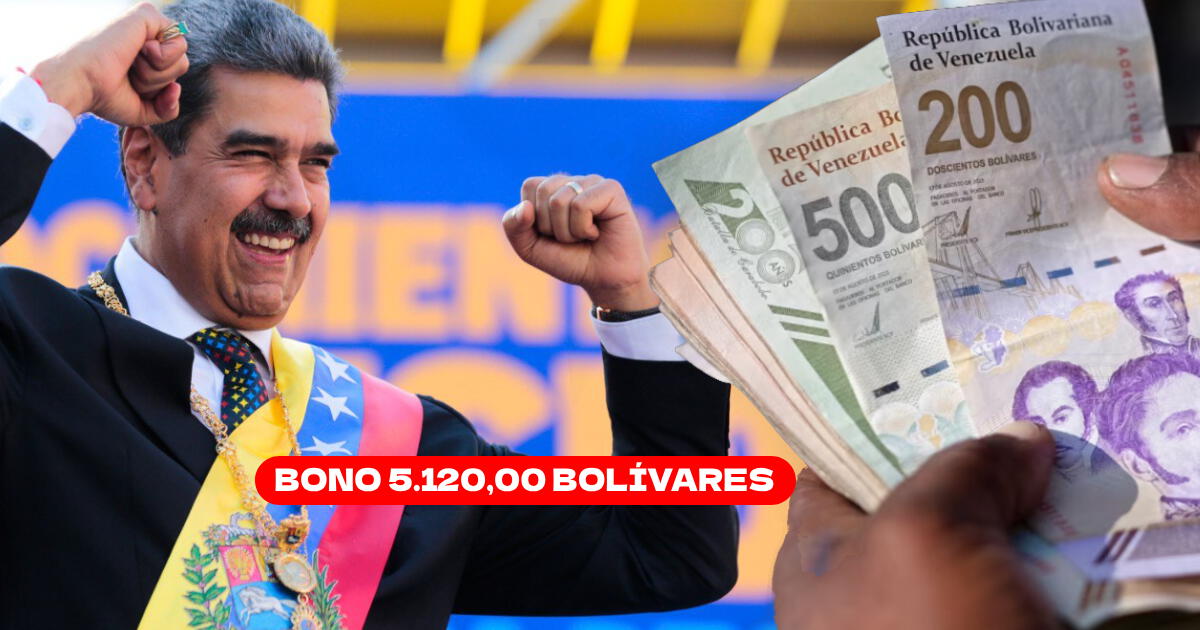 Nuevo Bono 5.120,00 bolívares: Activa y cobra HOY el beneficio económico vía Sistema Patria