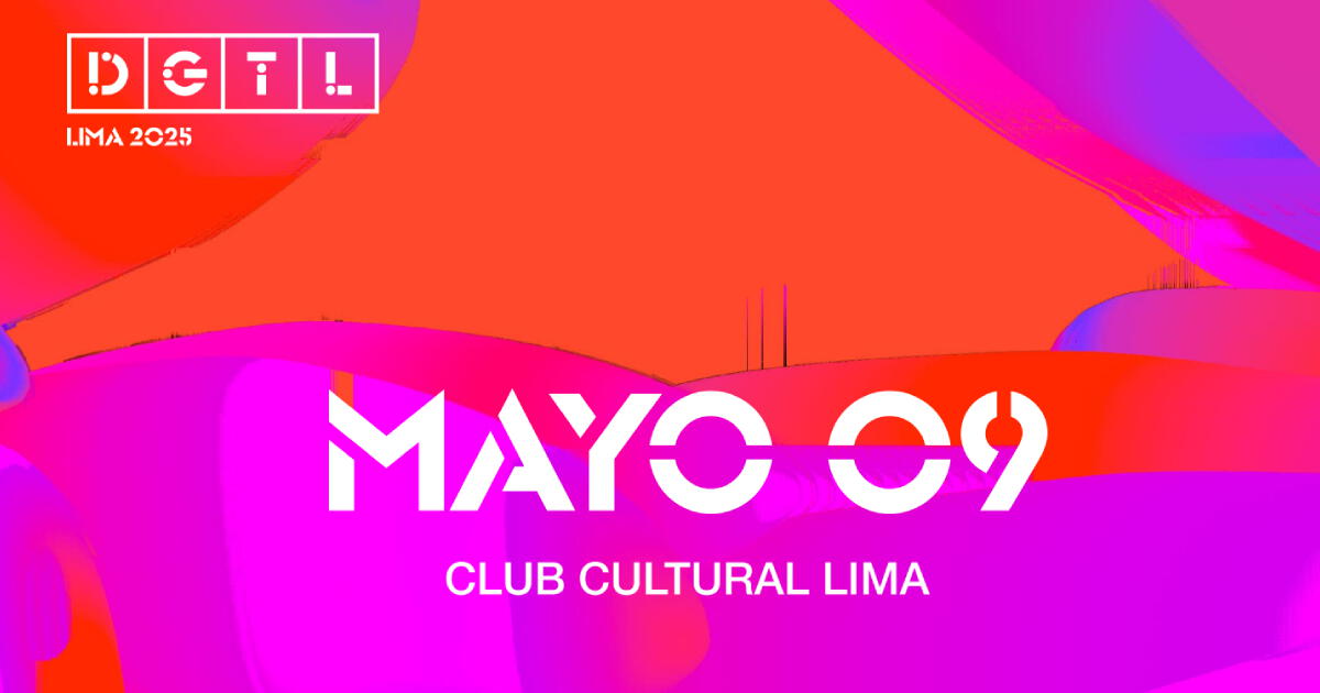 ¡Atención! DGTL Lima revela su lineup completo para el 9 de mayo