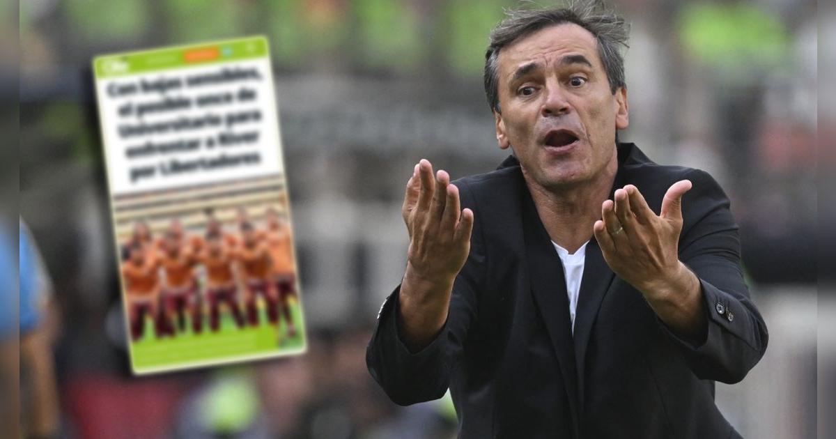 Prensa argentina reaccionó a ausencias en Universitario para enfrentar a River: 