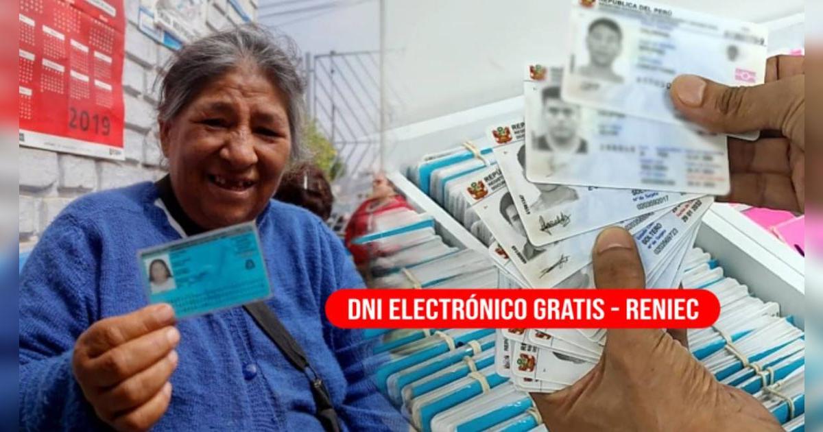 DNI electrónico GRATIS para este 05 de abril: requisitos, lugar y horario de la campaña